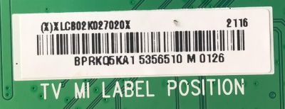 MAIN PARA TV VIZIO QLED / NUMERO DE PARTE XLCB02K027 / 715GB761-M0B-B00-005Y / 756TXLCB02K027 / PANEL'S TPT650WR-QVN07.U REV:S403A / TPT650WR-QVN07.U REV:S403L / DISPLAY T650QVN07.4 / MODELOS P65Q9-J01 / P65Q9-J01 LTMWH6KX / P65Q9-J01 LTYWH6KX - Imagen 2